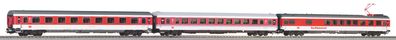 Piko 58248 3er Set Personenwagen IC 602 Gorch Fock Spur H0