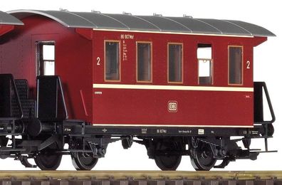 Piko 37126.4 G- 1 x Personenwagen 2. Kl. DB rot aus S Spur 2m