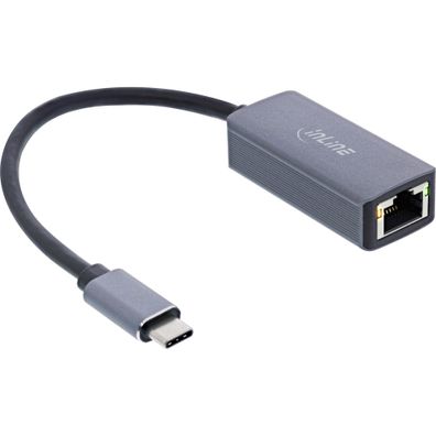 InLine® USB 3.2 zu 2,5 Gb/s Netzwerk-Adapterkabel, USB Typ-C zu RJ45