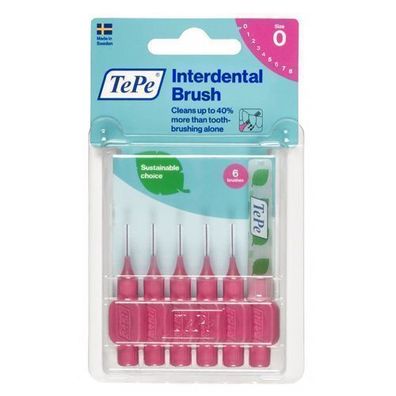 TePe Original Interdentalbérsten 0,4mm Rosa, 6 Stéck