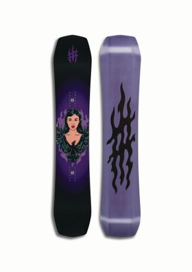 YES Snowboard Eiki purple - Größe: 154