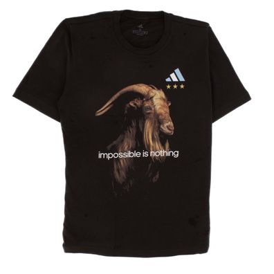 Adidas Originals T-Shirt Messi GOAT Graphic Tee Fussball IM7656