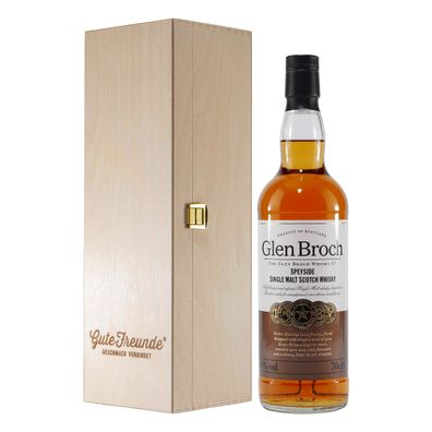 Glen Broch Speyside Single Malt Scotch Whisky mit Geschenk-HK