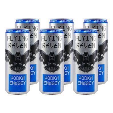 Flying Raven Vodka-Energy (12 x 0,33L)