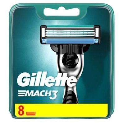 Gillette Mach3 Rasierklingen Herren 8er Packung