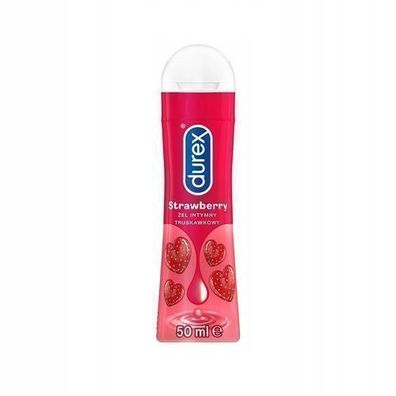 Durex Intimgel Erdbeere, 50 ml - Erhöhtes Vergnégen fér einen geschmeidigen und fruch