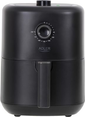 Airfryer Heißluftfritteuse 3L, Fritteuse 30 min. Timer JUNG ADLER AD6310