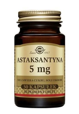 Solgar Astaxanthin 5mg 30 Kapseln - Hochwirksam