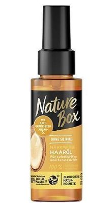 Nature Box Haaröl mit kaltgepresstem Arganöl, 70ml