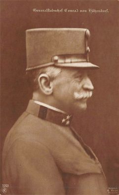 Generalstabschef Conrad von Hötzendorf Postkarte