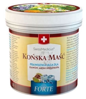 Swissmedicus Pferdesalbe Forte Kühlend, 500ml