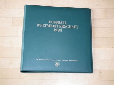 Album Fussball Weltmeisterschaft 1994 mit 6 Numisbriefe mit Münzen