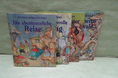 4 Wichtelwaldgeschichten Rene Cloke Naumann Göbel Sturm Eiche Flugzeug Reise