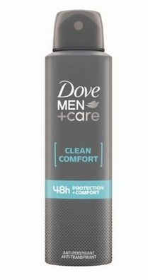 Dove Men+Care Deospray Clean Comfort, 150 ml