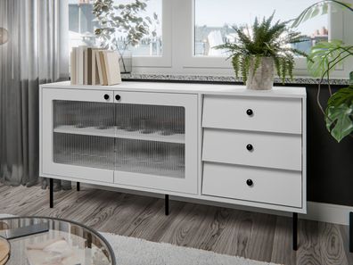 Kommode Valerio 150 Sideboard Modern mit Schubladen Wohnzimmer Kollektion