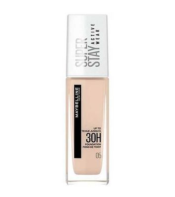 Maybelline Super Stay Active Wear 30H Foundation 05 Light Beige, 30ml