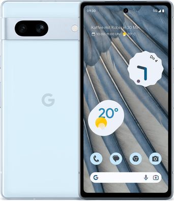 Google Pixel 7A 5G 128GB Dual-SIM Sea - Neuwertiger Zustand ohne Vertrag