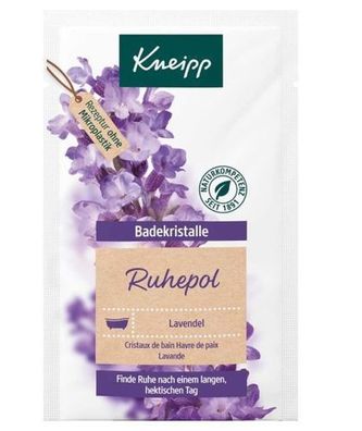 Kneipp Lavendel Badesalz, 60g - Entspannendes Badeerlebnis