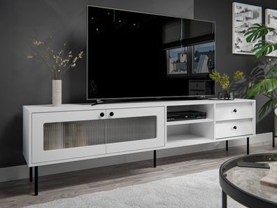 TV-Lowboard Valerio 200 Tisch Modern Design TV Schrank Wohnzimmer Kollektion