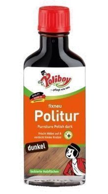 Poliboy Dunkle Möbelpflege 100ml Holzpflege Schutz