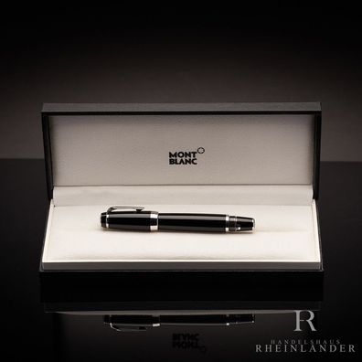 Montblanc Boheme Platinum Line Füllfederhalter Edelharz Schwarz ID 06318 OVP