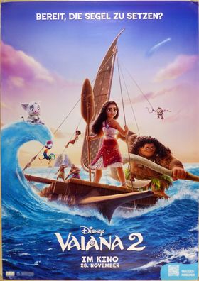 Vaiana 2 - Original Kinoplakat A0 - Hauptmotiv - Filmposter