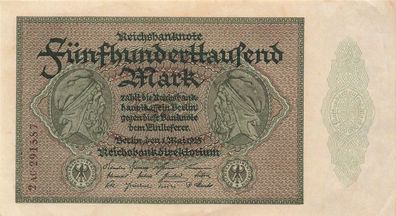 Reichsbanknote 500 000 Mark 1.5.1923 DEU-99f