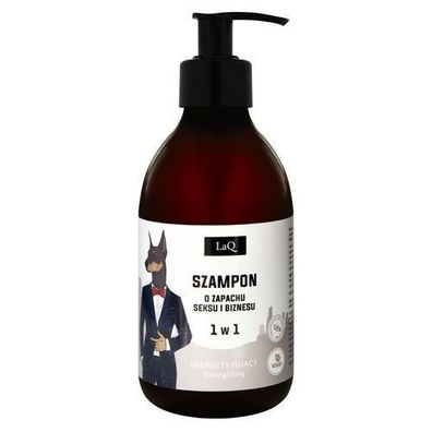 LaQ Doberman Energieshampoo für Männer, 300 ml