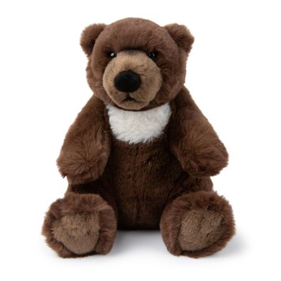 ECO Plüschtier - Grizzlybär (25cm) lebensecht Kuscheltier Stofftier Plüschfigur