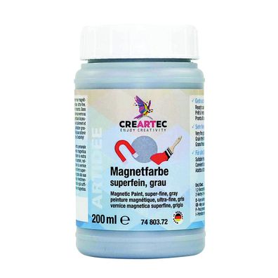 Magnetfarbe grau, 200ml