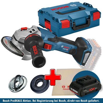 Bosch Akku-Winkelschleifer 18V Biturbo GWS 18V-15C