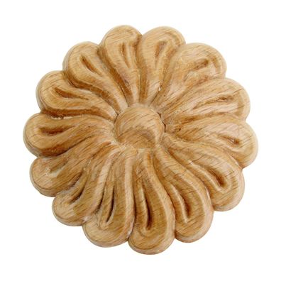 Zierteil Rosette Holz