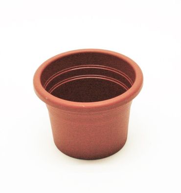 alpfa 841129 Pflanztopf Cilindro - 15 cm - terra - rund