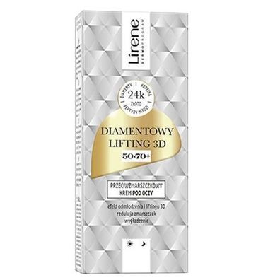 Lirene Diament Lifting 3D Augencreme 50-70 + , 15ml