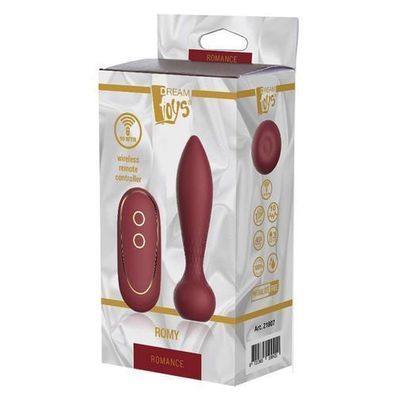 Dream Toys Romance Romy Analdildo, kabelloser Pilot