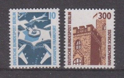 Berlin 1988 postfrisch MiNr. 798-799 Freimarken Sehenswürdigkeiten