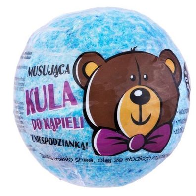 LaQ Sprudelnde Badebombe mit Überraschung Blau, 120g