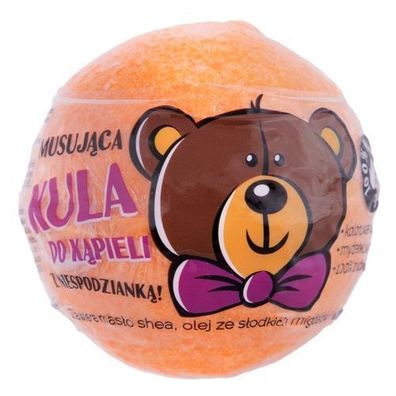 LaQ ßberraschungs-Badebombe Orange, 120g - Sprudelndes Badevergnégen