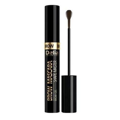 Delia Augenbrauen-Mascara Shape Master Gel fér Brauen 02 Braun, 11 ml