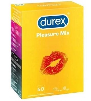 Durex Freudenéberraschung Mix Kondome, 40 Stéck Packung