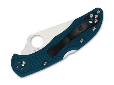 Spyderco Delica 4 Lightweight K390 Serrated Blue