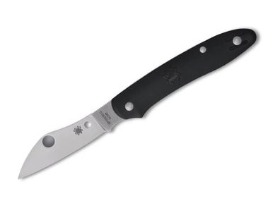 Spyderco Roadie XL Black FRN PlainEdge