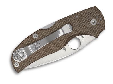 Spyderco Native 5 Brown Micarta CPM CRU-WEAR