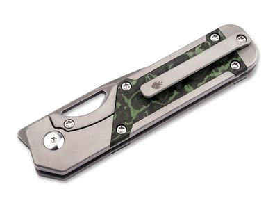 Kizer Mini Militaw Titanium CF Jungle Wear