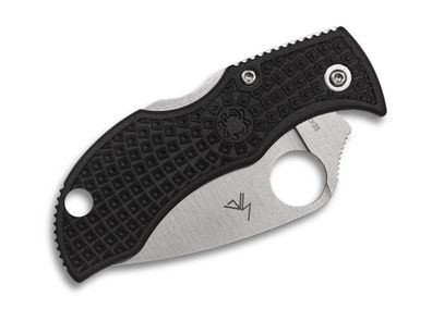 Spyderco Manbug Leaf FRN Black PlainEdge