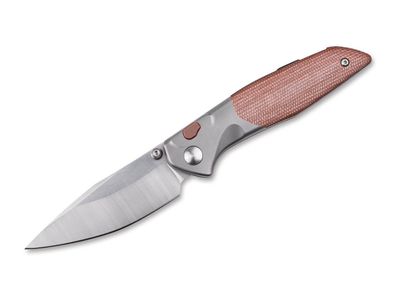 Real Steel Hoeft Ti Micarta Natural