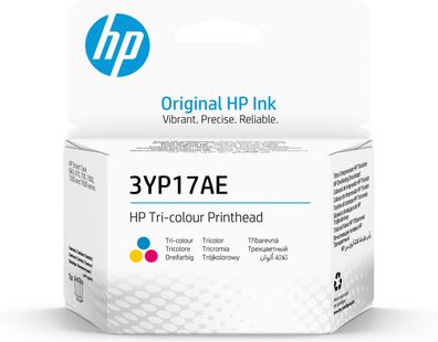 HP Tintentank Druckkopf, Cyan/Magenta/Gelb