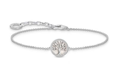 Thomas Sabo Schmuck Damenarmband mit Tree-of-Love Anhänger Silber A2160-007-21-L19V