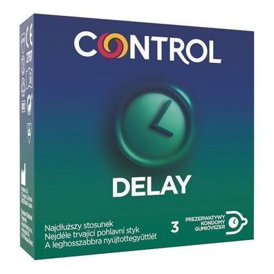 Control Delay Opó?niaj?ce wytrysk Prezerwatywy, 3 Stück