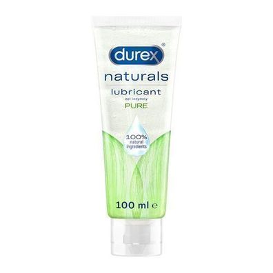 Durex Natérliches Intimgel Gleitmittel mit Präbiotika, 100% Natérlicher Inhalt, 100 m